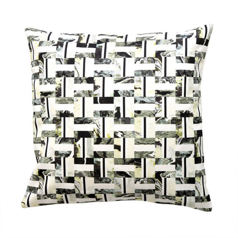 INLAY PILLOW (20x20") in Oyster