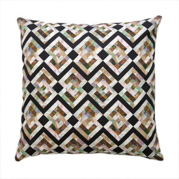LOZENGE PILLOW (20x20") in Opal
