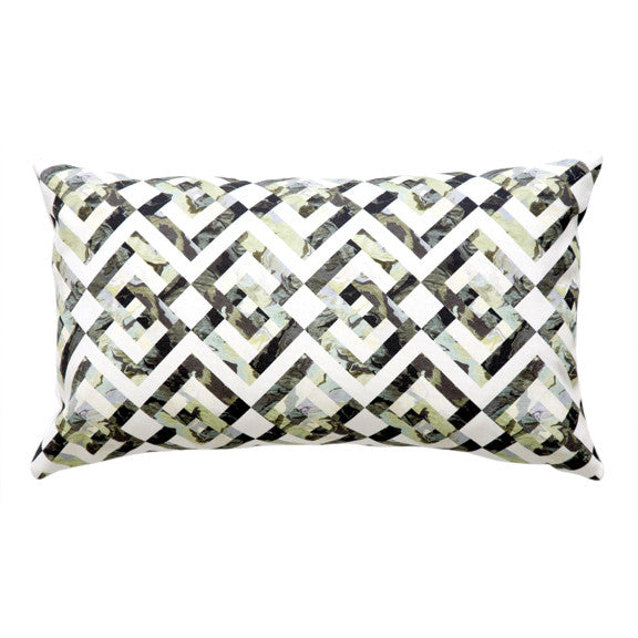 LOZENGE PILLOW (12x20") in Oyster