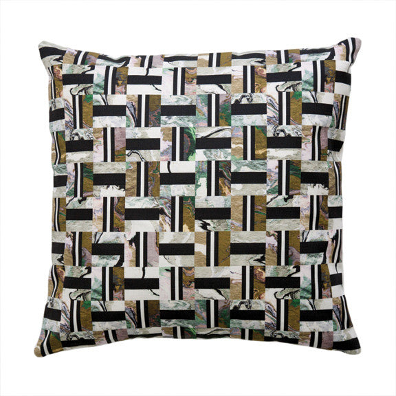 INLAY PILLOW (20x20") in Opal