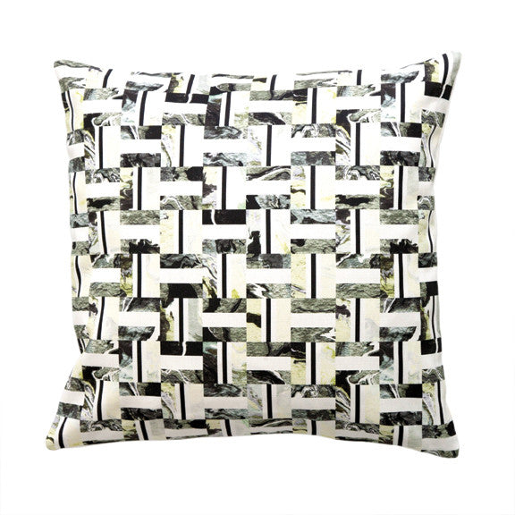 INLAY PILLOW (20x20") in Oyster
