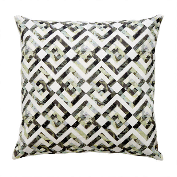 LOZENGE PILLOW (20x20") in Oyster