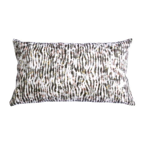 STRIPE PILLOW (12x20") in Rose and Gold