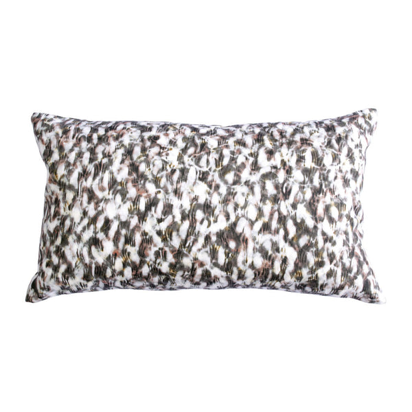 SCALLOP PILLOW (12x20") in Rose and Gold