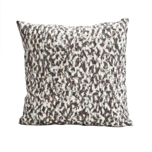 SCALLOP PILLOW (20x20") in Rose and Gold