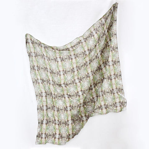 Carley Kahn "Kauri Coast" silk scarf. 