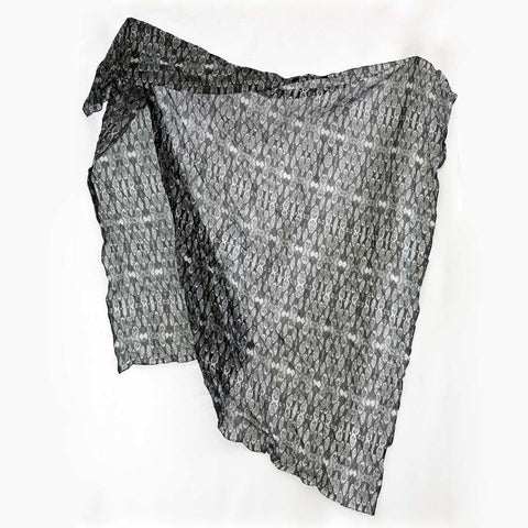 Carley Kahn "Ngawha Springs" silk scarf.